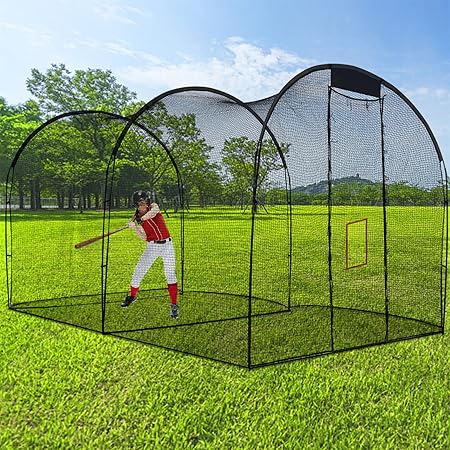 野球バッティングケージ 5x3x3m