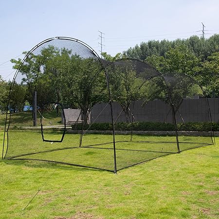 野球バッティングケージ 軟式硬式 3x3.5x6.7m