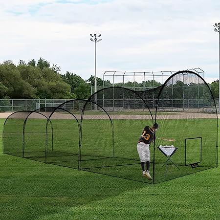 野球バッティングケージ 13.4x3.5x3m